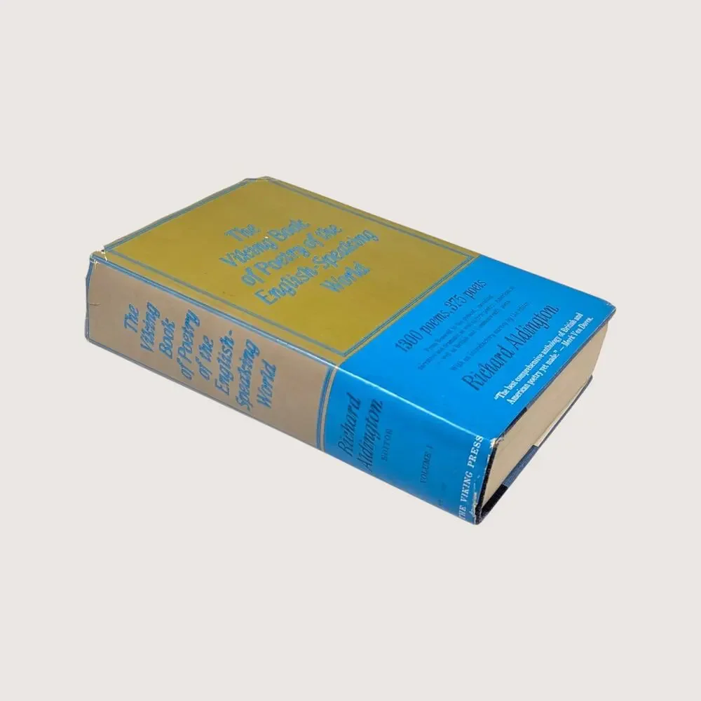 1958 The Viking Book of Poetry Hardcover Anthology